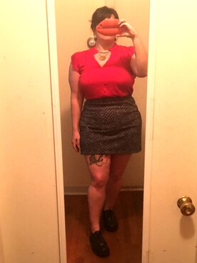 「plussize」｜「アイテム（その他シューズ）」を使った、sugarbonezさん（レディース・168cm）の夏コーディネート