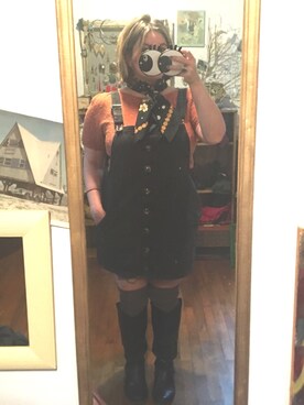「working style」｜「アイテム（ブーツ）」を使った、sugarbonezさん（レディース・168cm）の冬コーディネート
