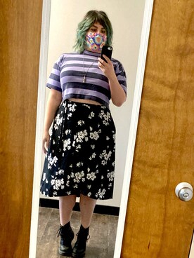 「stripes」｜「アイテム（ブーツ）」を使った、sugarbonezさん（レディース・168cm）の夏コーディネート