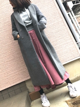 M♡さん(レディース・156cm)の冬コーディネート