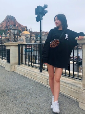 「アイテム（ピアス（両耳用））」を使った、M♡さん（レディース・157cm・20代）の秋コーディネート