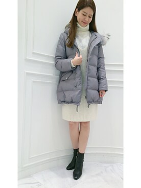 「JILL STUART（ジルスチュアート）のアイテム（ジャケット/アウター）」を使った、ＨＡＺＵＫＩさん（レディース・170cm）の秋コーディネート