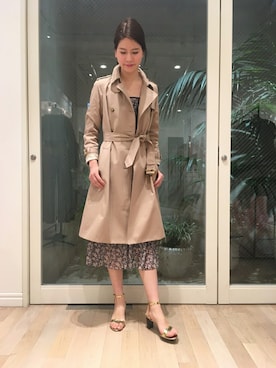 「JILL STUART（ジルスチュアート）のアイテム（ブルゾン）」を使った、ＨＡＺＵＫＩさん（レディース・170cm）の冬コーディネート
