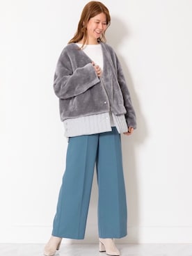 「JILL STUART（ジルスチュアート）のアイテム（ブルゾン）」を使った、ＨＡＺＵＫＩさん（レディース・170cm）の秋コーディネート