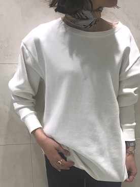 「Munich（ミューニック）のアイテム」を使った、maki子さん（レディース・165cm）の春コーディネート