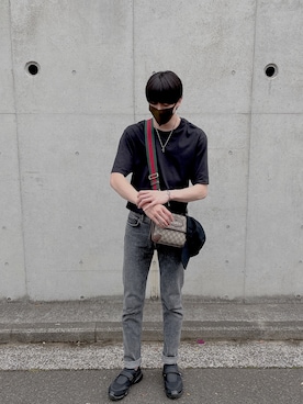 「1017 ALYX 9SM（アリクス）のアイテム（帽子）」を使った、seeさん（メンズ・183cm）の春コーディネート