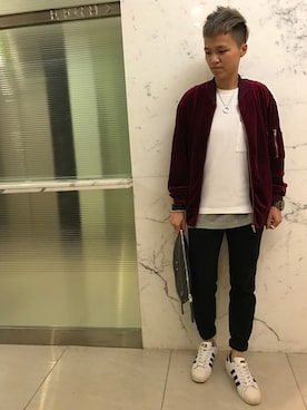 W Y Yeungさん（メンズ・165cm）の冬コーディネート