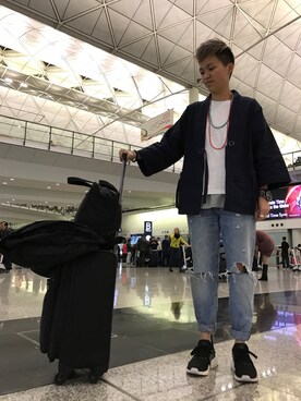 W Y Yeungさん（メンズ・165cm）の冬コーディネート