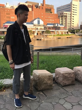 W Y Yeungさん（メンズ・165cm）の秋コーディネート