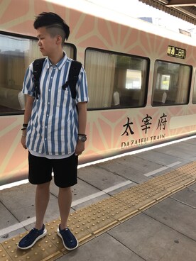 W Y Yeungさん（メンズ・165cm）の秋コーディネート