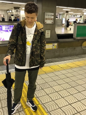 W Y Yeungさん（メンズ・165cm）の秋コーディネート