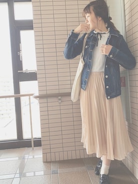 Maroさん（レディース・162cm）の春コーディネート