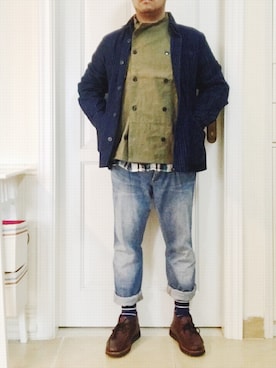 York-約克さん（メンズ・170cm）の春コーディネート