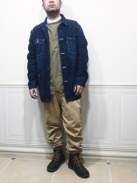 York-約克さん（メンズ・170cm）の春コーディネート