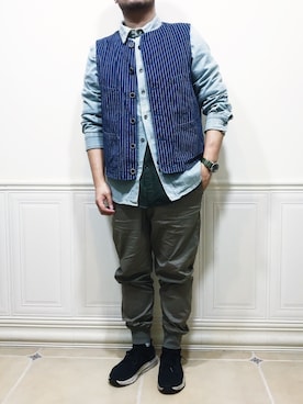 York-約克さん（メンズ・170cm）の春コーディネート