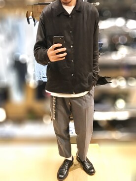 mameさん（メンズ・183cm）の春コーディネート