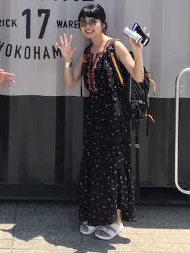 「macpac（マックパック）のアイテム」を使った、aさん（レディース・154cm）の春コーディネート