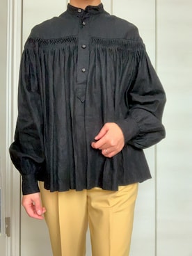 「SCYE BASICS（サイベーシックス）のアイテム」を使った、harupiii323さん（レディース・154cm）の春コーディネート