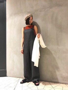 YuinoKikuchiさん（レディース・160cm）の春コーディネート