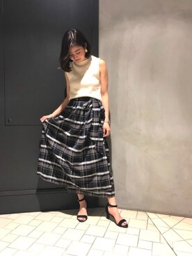 YuinoKikuchiさん（レディース・160cm）の春コーディネート