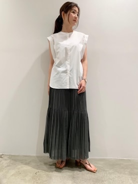 YuinoKikuchiさん(レディース・160cm)の夏コーディネート