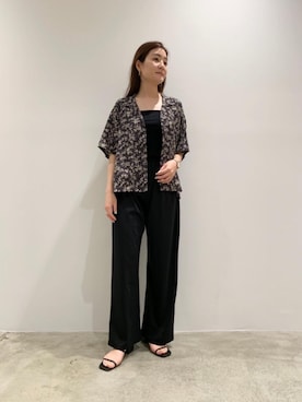 YuinoKikuchiさん（レディース・160cm）の夏コーディネート