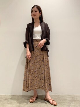 YuinoKikuchiさん(レディース・160cm)の夏コーディネート