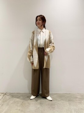 YuinoKikuchiさん（レディース・160cm）の秋コーディネート