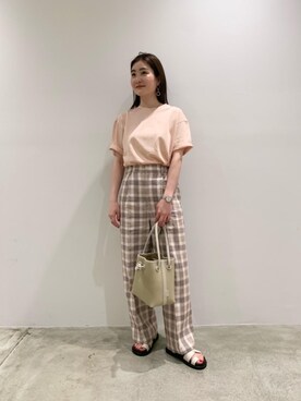 YuinoKikuchiさん（レディース・160cm）の春コーディネート