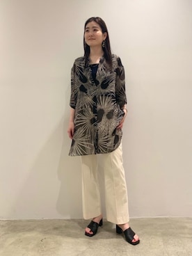 「TILLETT（ティレット）のアイテム」を使った、YuinoKikuchiさん（レディース・160cm）の春コーディネート