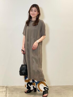 「TILLETT（ティレット）のアイテム」を使った、YuinoKikuchiさん（レディース・160cm）の春コーディネート