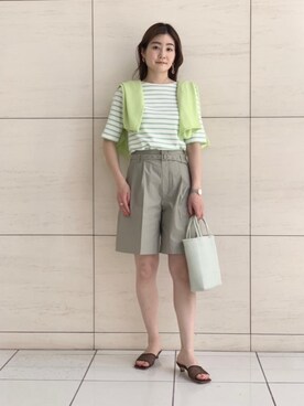 YuinoKikuchiさん（レディース・160cm）の春コーディネート