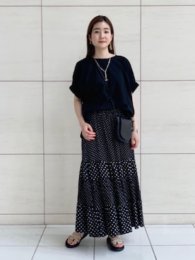 YuinoKikuchiさん（レディース・160cm）の春コーディネート