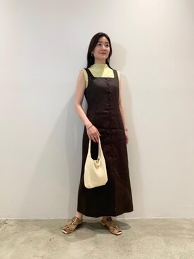 YuinoKikuchiさん（レディース・160cm）の春コーディネート