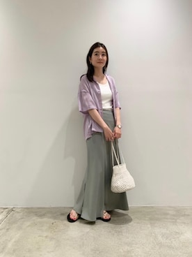 YuinoKikuchiさん(レディース・160cm)の夏コーディネート