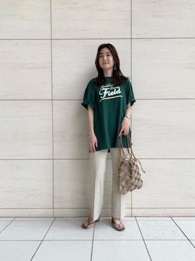 YuinoKikuchiさん(レディース・160cm)の夏コーディネート