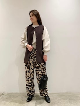 YuinoKikuchiさん（レディース・160cm）の秋コーディネート