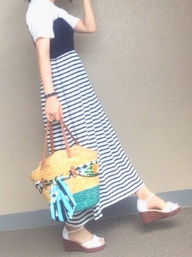 ちーさん(レディース・154cm)の夏コーディネート