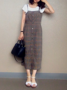 ちーさん(レディース・154cm)の夏コーディネート