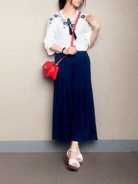 ちーさん(レディース・154cm)の夏コーディネート