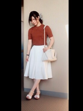 ちーさん(レディース・154cm)の夏コーディネート