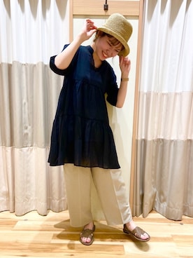 ふくしま あやなさん(レディース・164cm)の夏コーディネート