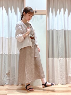 ふくしま あやなさん（レディース・164cm）の夏コーディネート