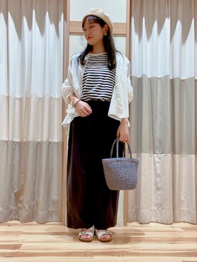 ふくしま あやなさん（レディース・164cm）の夏コーディネート