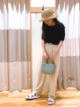 ふくしま あやなさん（レディース・164cm）の夏コーディネート