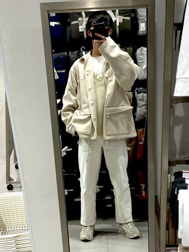 「CASPER JOHN AIVER（キャスパージョンアイバー）のアイテム（ジャケット/アウター）」を使った、tamuraja8anさん（メンズ・182cm）の冬コーディネート