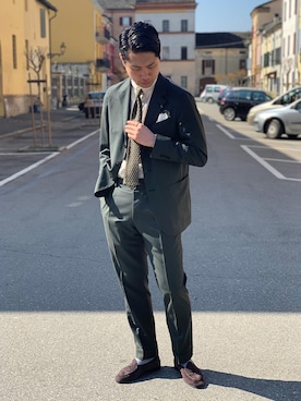 木原 大輔さん（メンズ・178cm）の春コーディネート