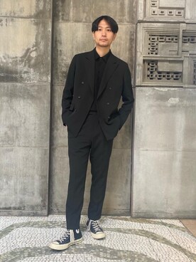 「VALET/バレット（バレット）のアイテム」を使った、木原 大輔さん（メンズ・178cm）の秋コーディネート