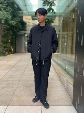 「VONDEL（フォンデル）のアイテム」を使った、木原 大輔さん（メンズ・178cm）の秋コーディネート