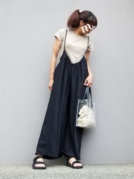 「ママファッション」｜「アイテム（おもちゃ）」を使った、may_shionさん（レディース・155cm）の夏コーディネート